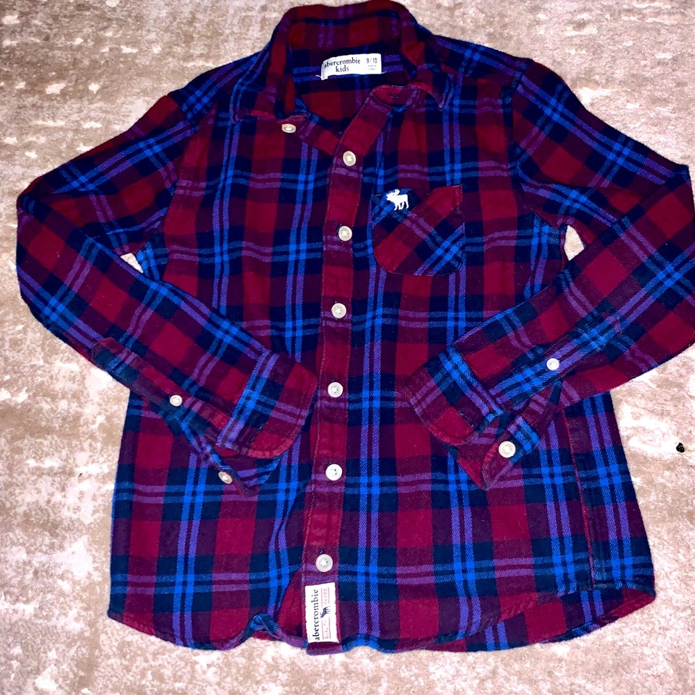 Kids Abercrombie Flannel